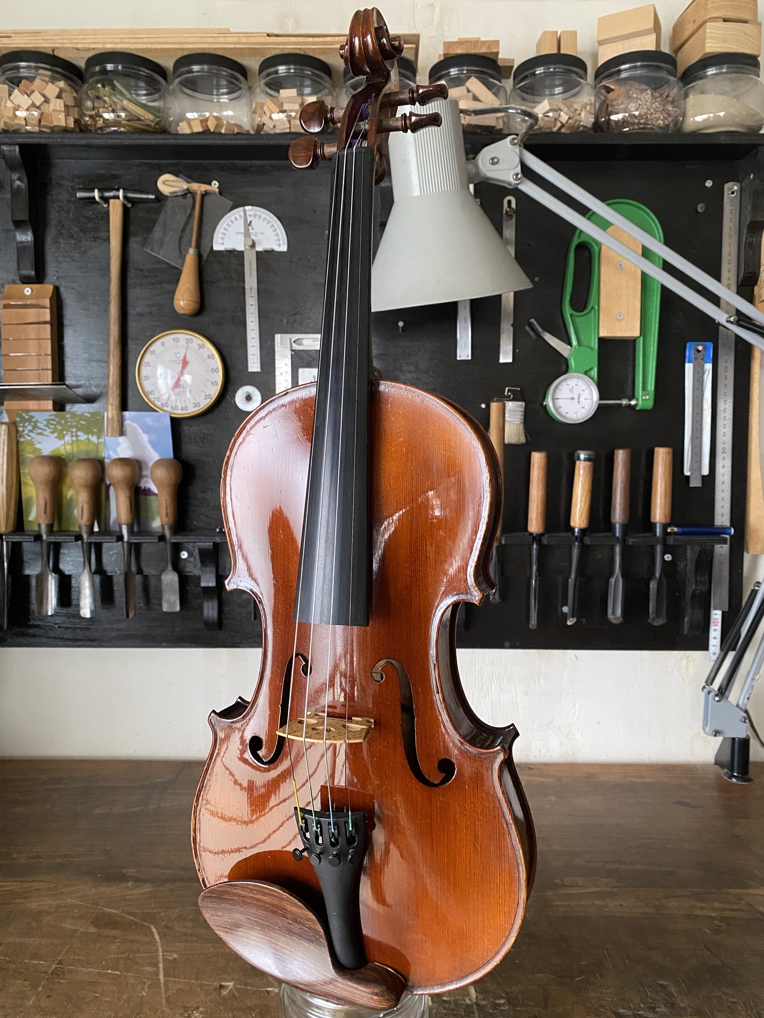 チェロ　ドイツの小さな工房で制作された楽器です、大幅値下げしました。 モダン楽器（在庫） – 髙倉匠弦楽器製作工房